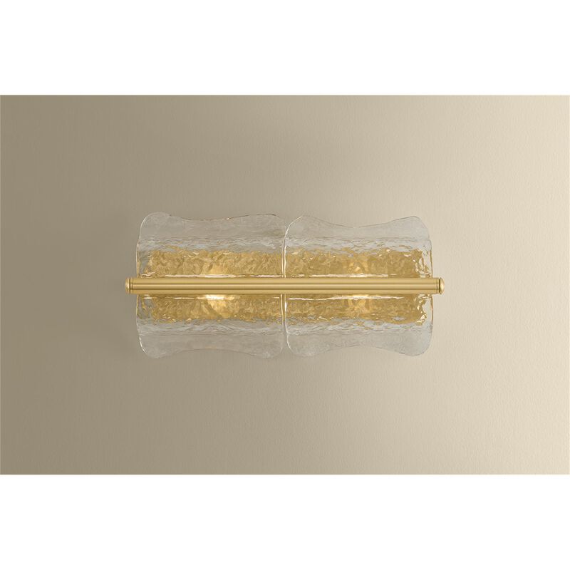 Fosterdale Medium 2 Light Wall Sconce by Hudson Valley Lighting